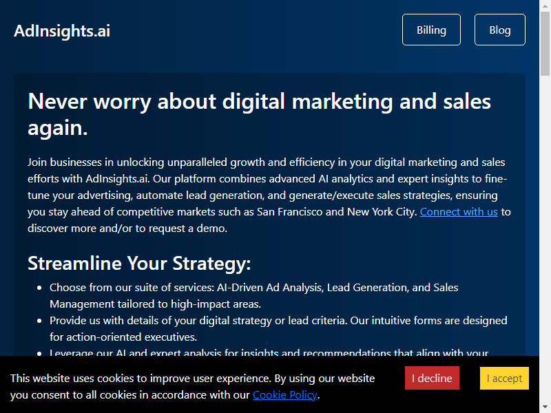 нейросеть AdInsights