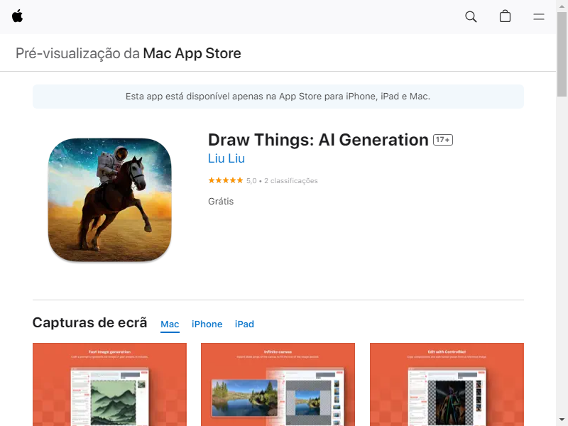 нейросеть Draw Things: AI Generation