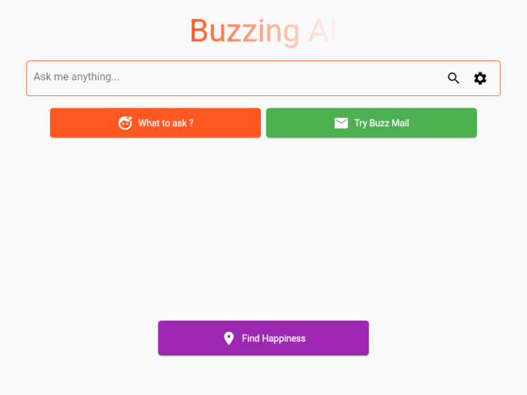 Ask Buzzing AI