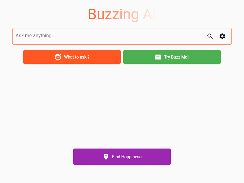 нейросеть Ask Buzzing AI