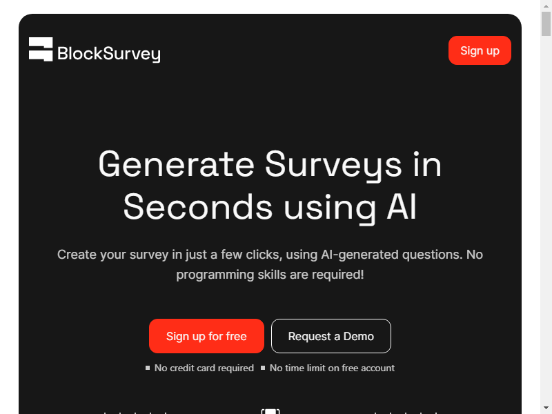 нейросеть BlockSurvey