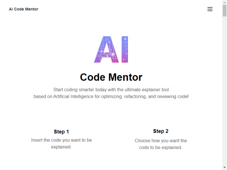 AI Code Mentor