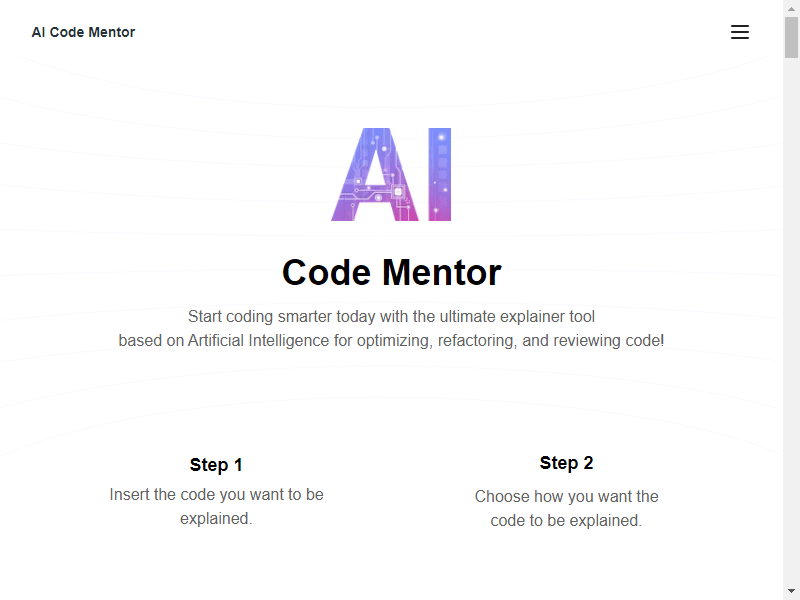 нейросеть AI Code Mentor