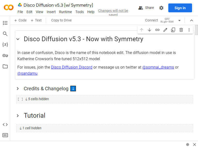 Disco Diffusion v5.3 with Symmetry