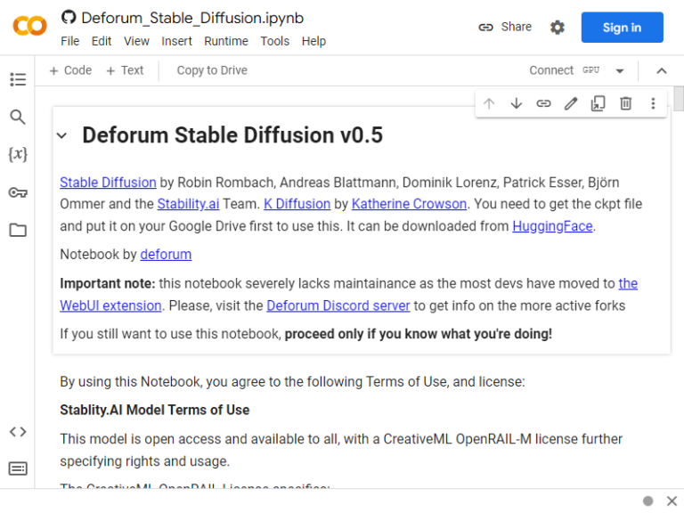 Deforum Stable Diffusion