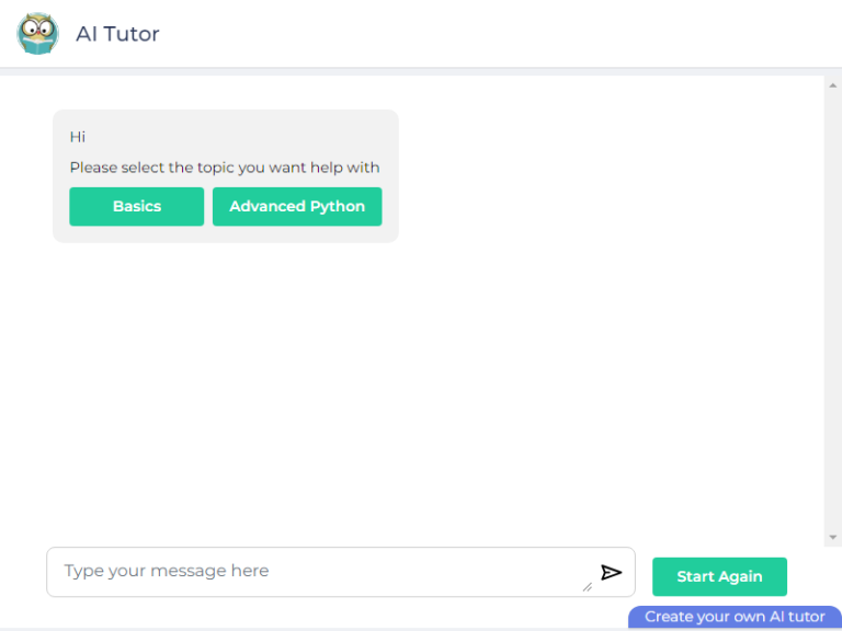 AI Tutor