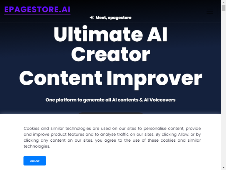 EPAGESTORE AI