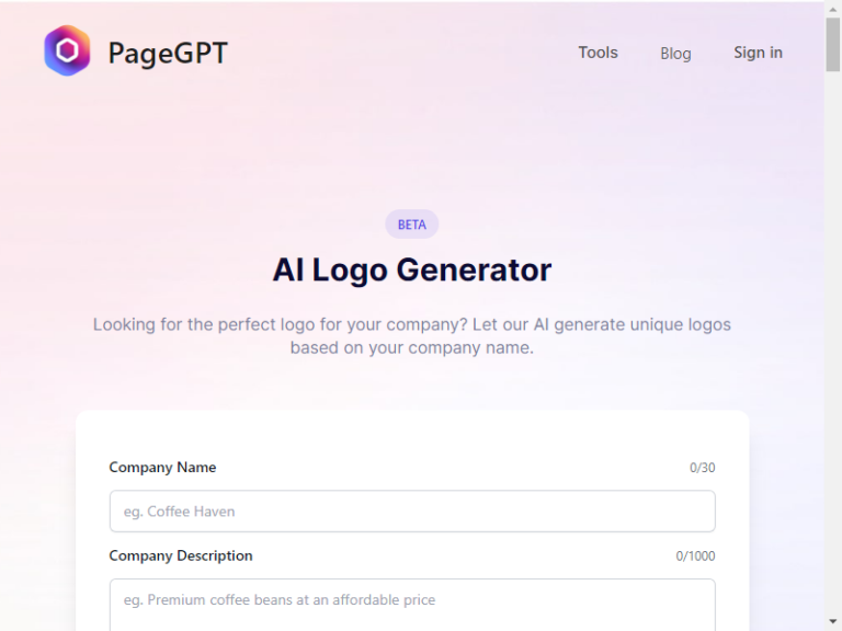 AI Logo Generator