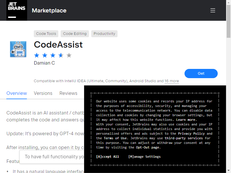 нейросеть CodeAssist