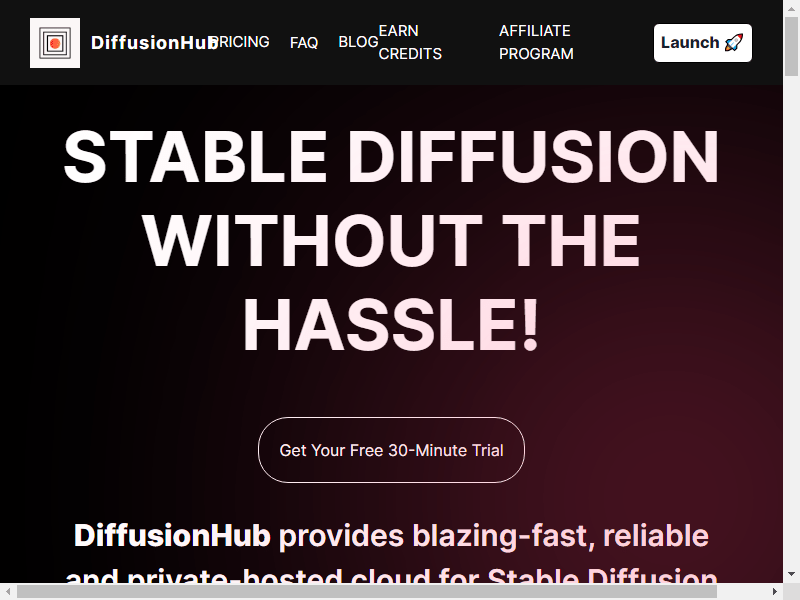 нейросеть DiffusionHub