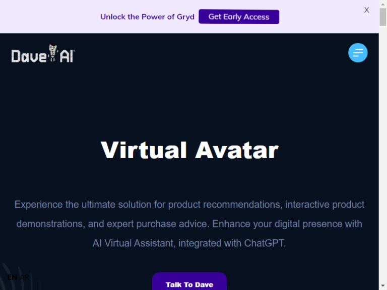 AI Virtual Avatar